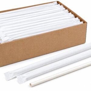 MISCELLANEOUS-PRODUCTS- 10-1/4-WRAPPED-PAPER-STRAW-2000
