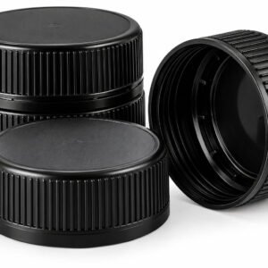 MISCELLANEOUS-PRODUCTS- ARR-LIDS-BLACK-FOR-12OZ-PET-BOTTLE-2500