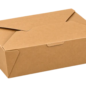 PAPER- #4 KRAFT-PAPER-TAKEOUT-BOX-RECTANGLE-PS-160
