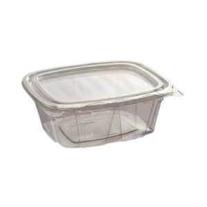 PLASTIC-12oz-PLAST-CL-CONT-DART-HINGED-SAFESEAL-200