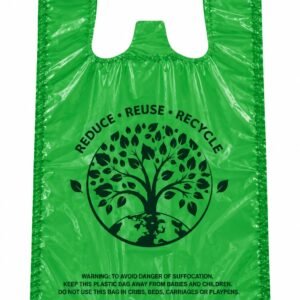PLASTIC-REUSABLE-BAG-1/6-GREEN-PLAST-CUSTOM-DESIGN-2.5MIL-RESUABLE-BAG-150