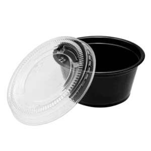 PORTION-CUPS & LIDS- 2oz-BLACK-PORTION-CUP-2500